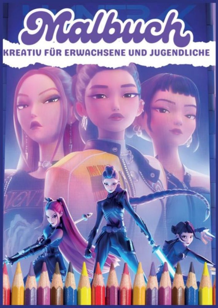 Kpop Demon Hunters Malbuch