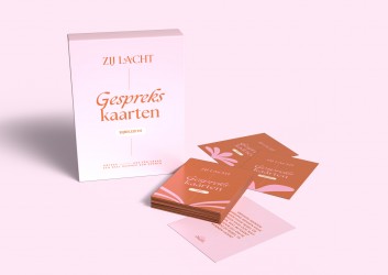 Zij Lacht gesprekskaarten