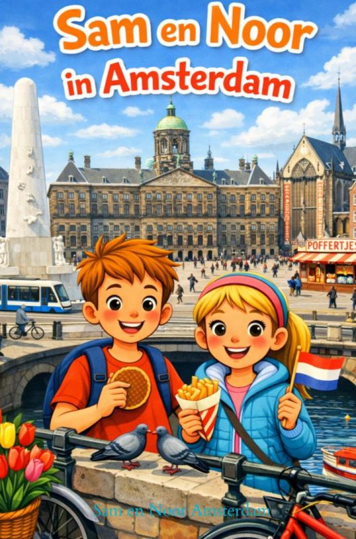 Sam en Noor in Amsterdam