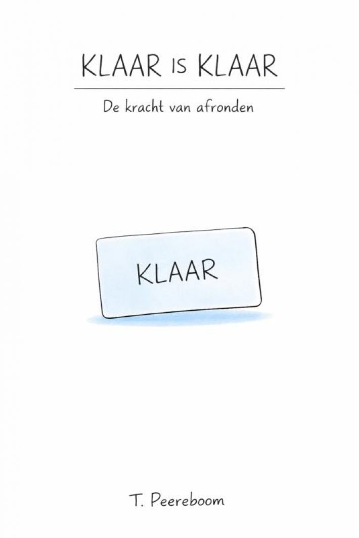 Klaar is Klaar