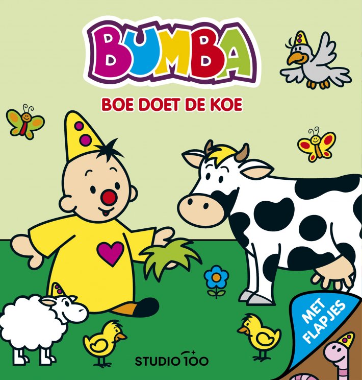 Bumba : Kartonboek met flapjes - Boe doet de koe