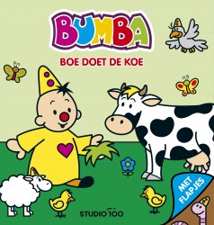 Bumba : Kartonboek met flapjes - Boe doet de koe