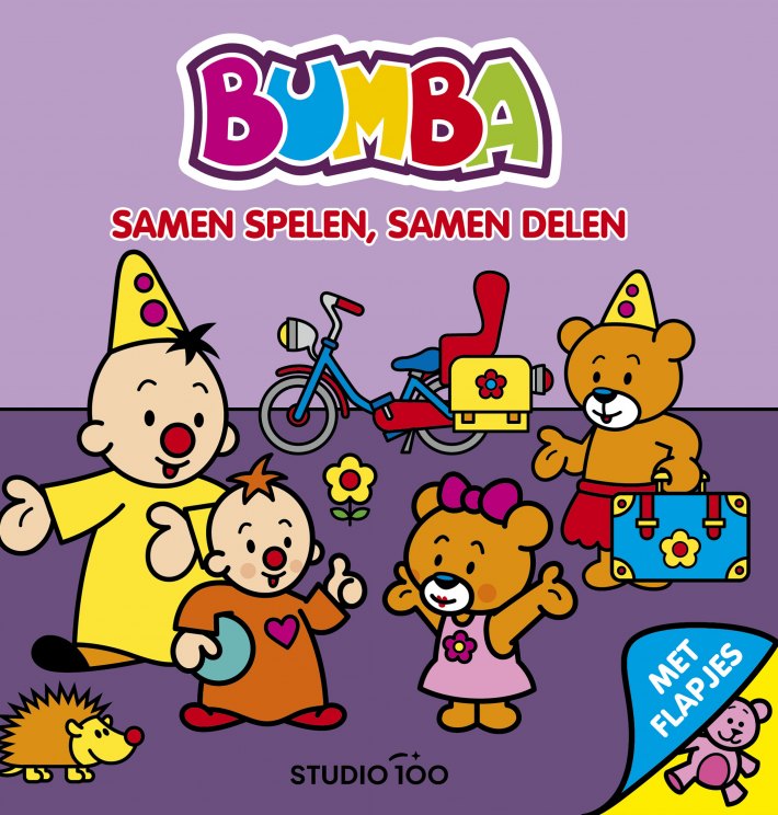 Bumba : Cardboard book with flaps - Samen spelen, samen delen