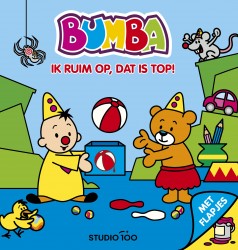 Bumba : Kartonboek met flapjes - Ik ruim op, dat is top!