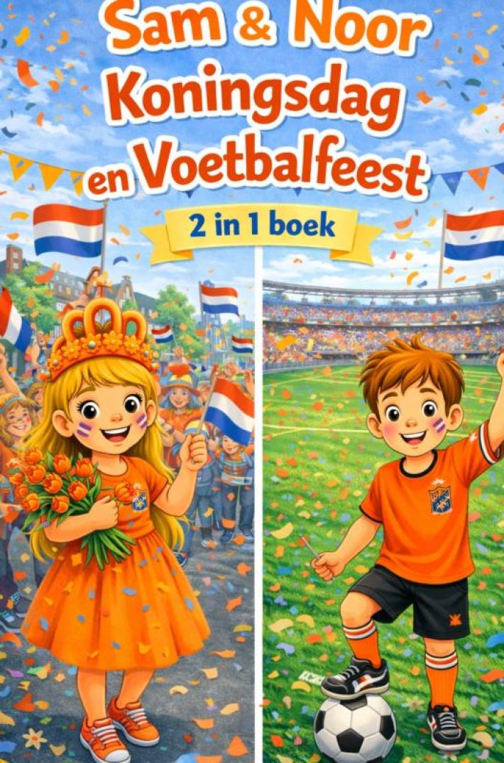 Sam en Noor Koningsdag en Voetbalfeest