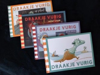 Draakje Vurig Set deel 1 t/m 4