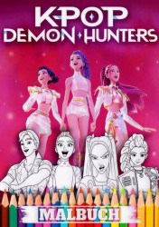 KPop Demon Hunters Malbuch