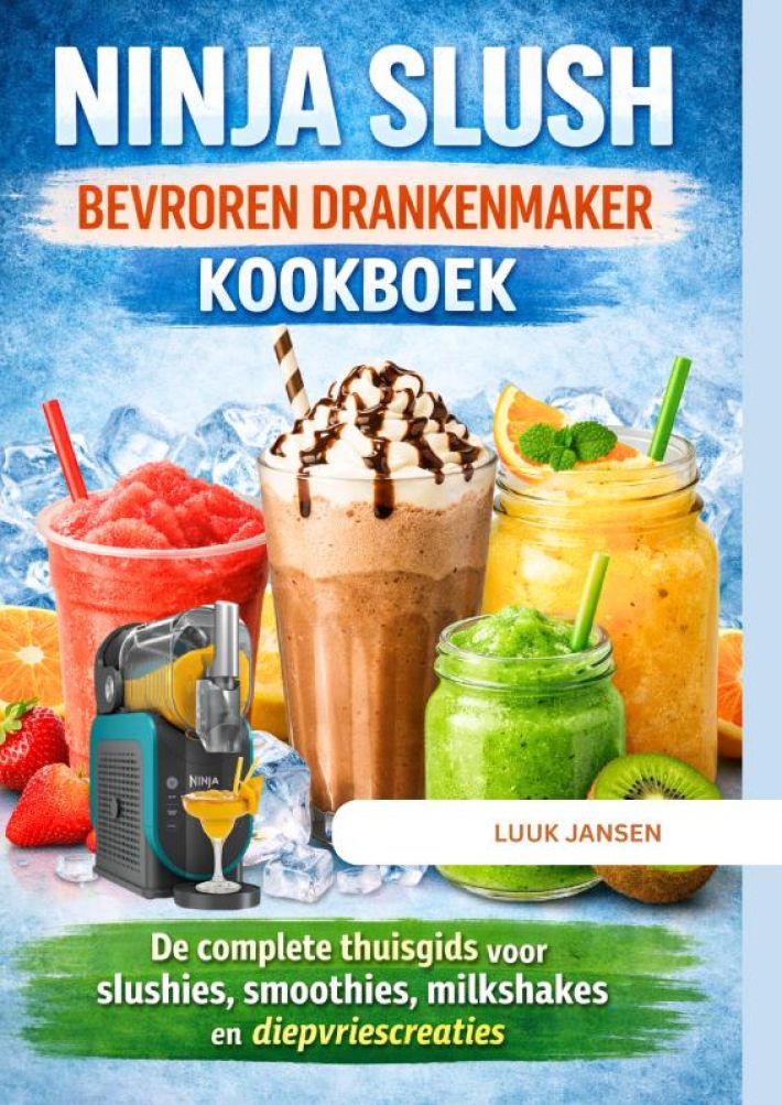 NINJA SLUSH BEVROREN DRANKENMAKER KOOKBOEK