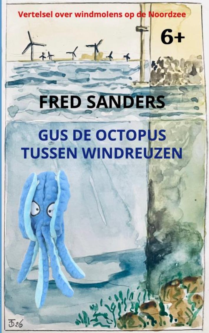 Gus de Octopus tussen windreuzen