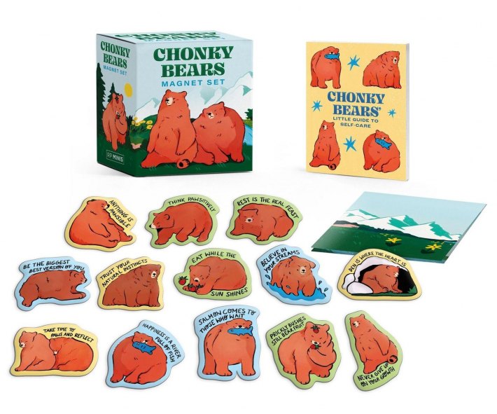 Radziminski, S: Chonky Bears Magnet Set