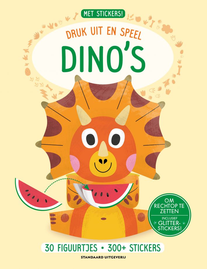 Druk uit en speel: Dino's
