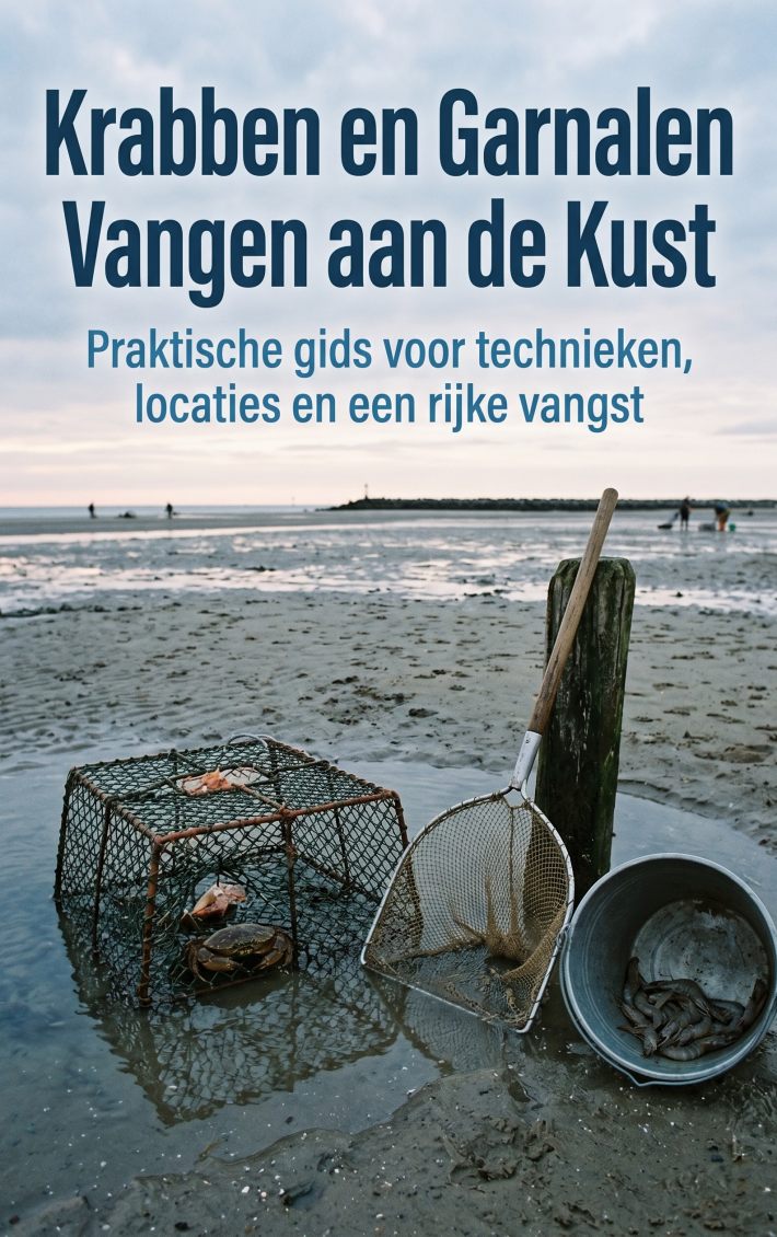 Krabben en Garnalen Vangen aan de Kust