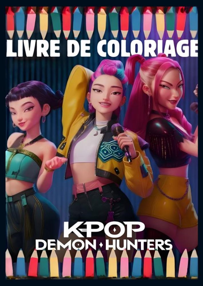 Livre De Coloriage Kpop Demon Hunters