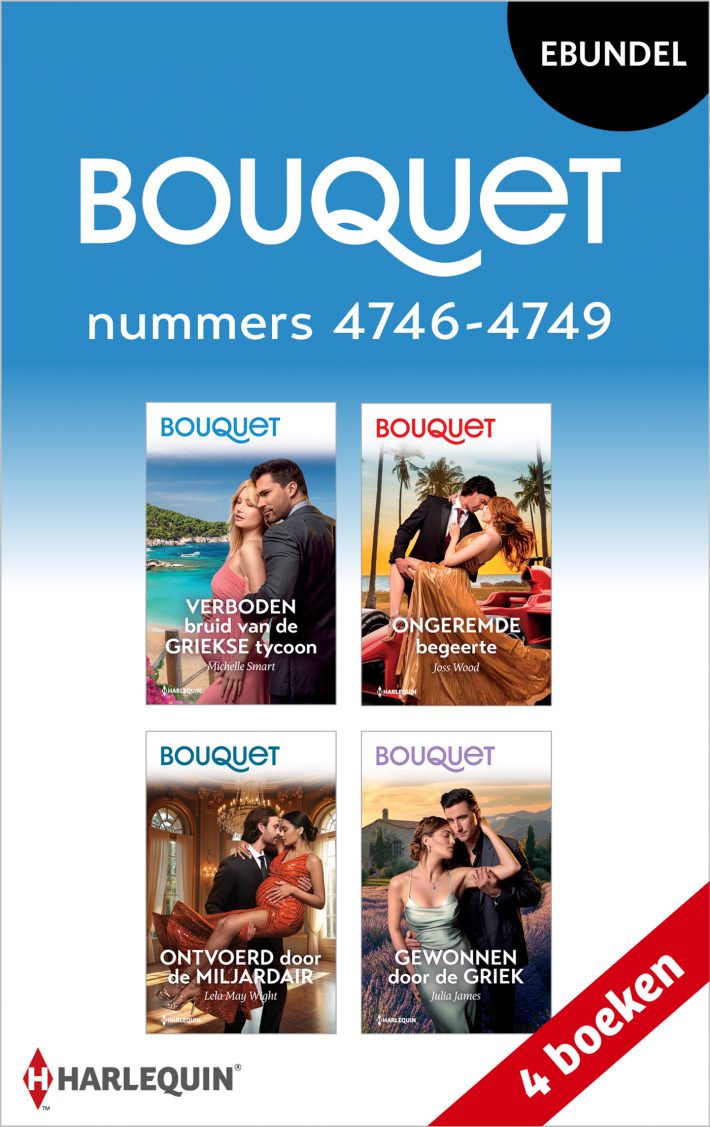 Bouquet e-bundel nummers 4746 - 4749