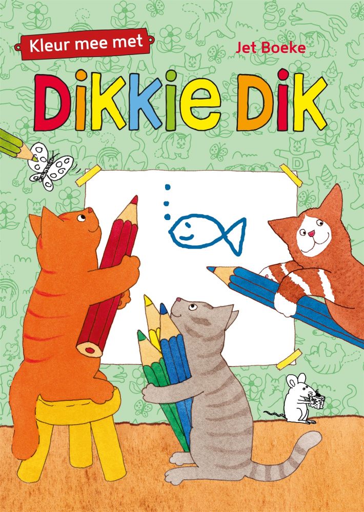 Kleur mee met Dikkie Dik
