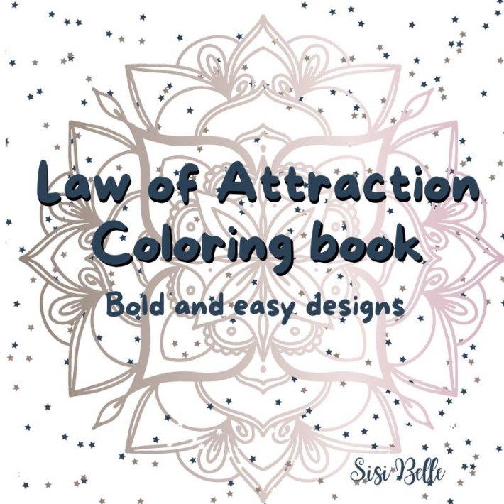 Law of Attraction coloring book