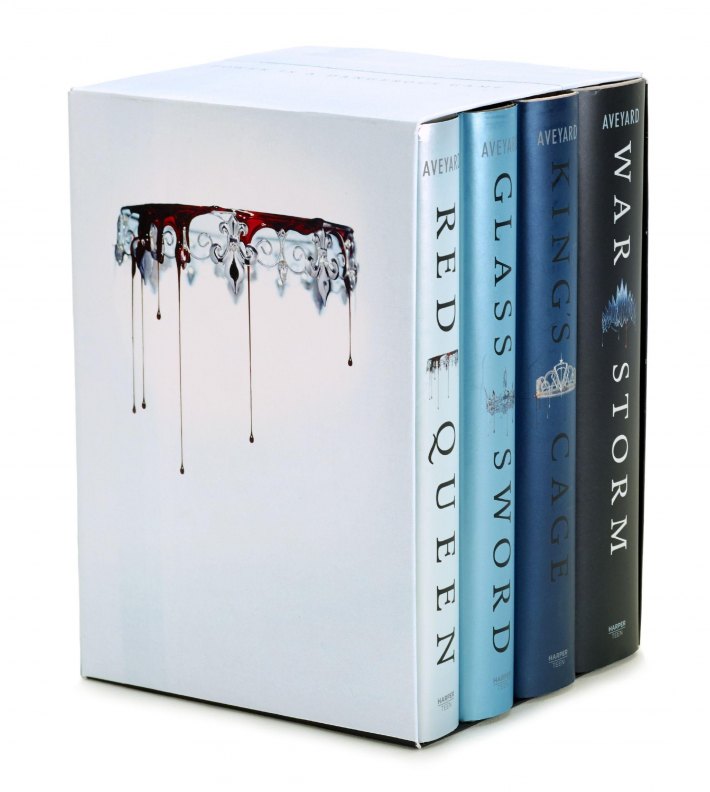 Red Queen 4-Book Hardcover Box Set Red Queen 4-Book Hardcover Box Set
