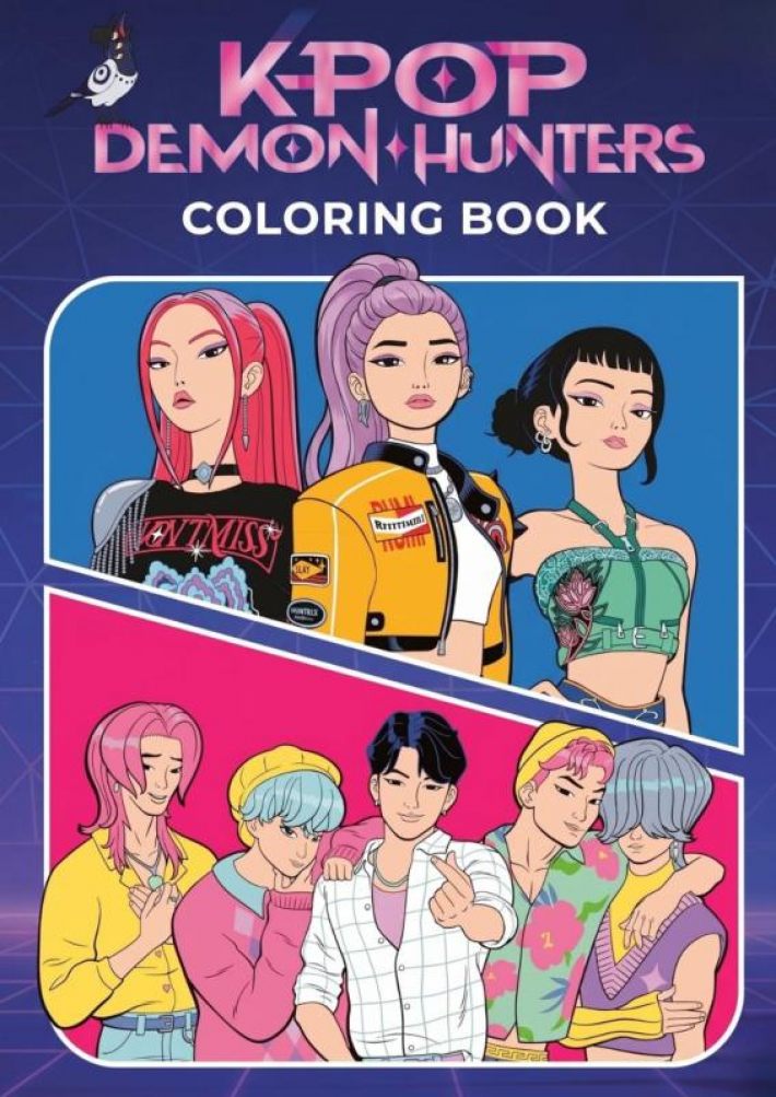 KPop Demon Hunters Coloring Book