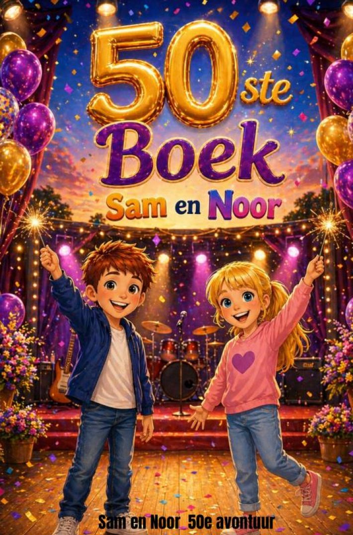 Sam en Noor 50ste boek