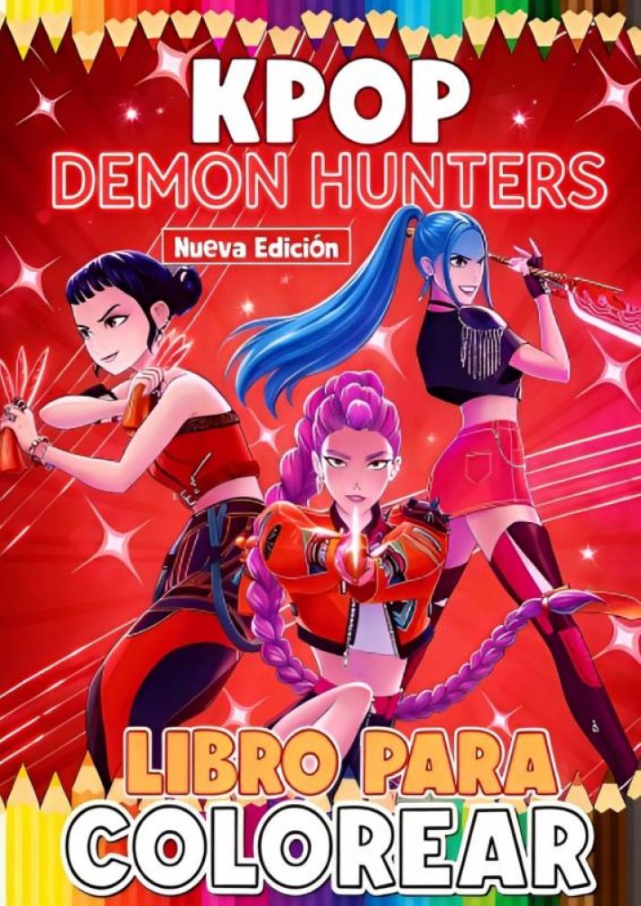 Libro para colorear Estrellas de Fantasía Urbana K-POP Libro para colorear Estrellas de Fantasía Urbana K-POP