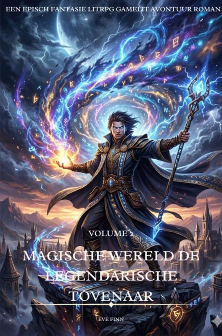Magische Wereld De Legendarische Tovenaar:Een Episch Fantasie LitRPG GameLit Avontuur Roman(Volume 2)