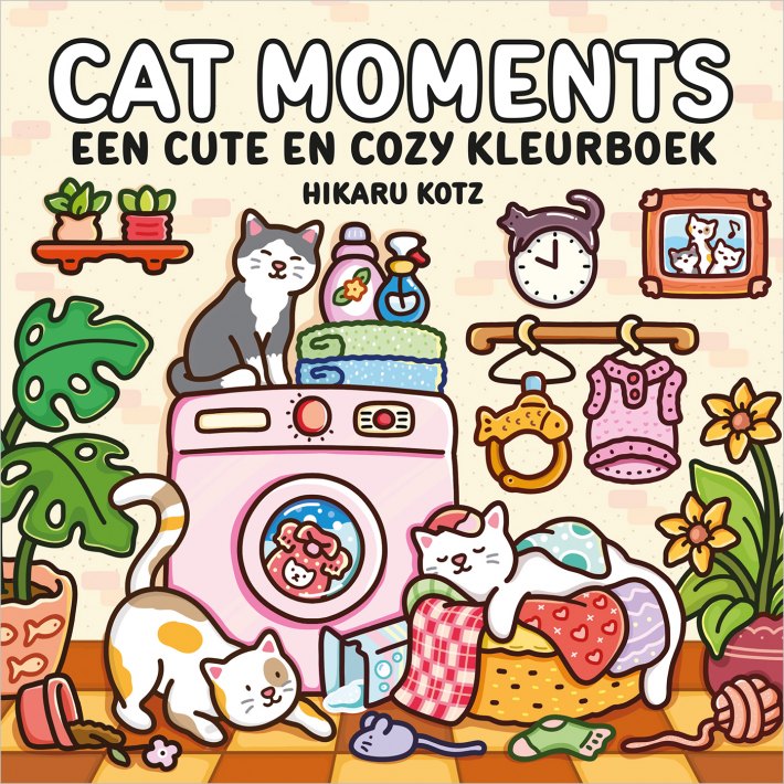 Cat Moments – een cute en cozy kleurboek Cat Moments – een cute en cozy kleurboek