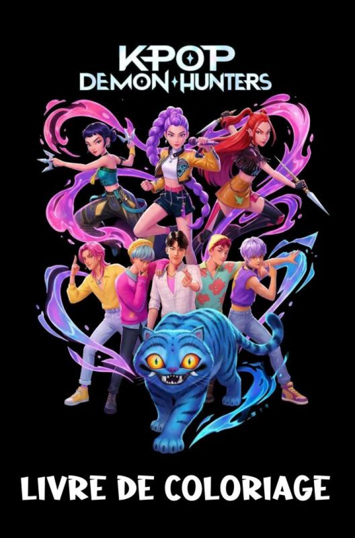 Livre de Coloriage K-Pop Demon Hunters