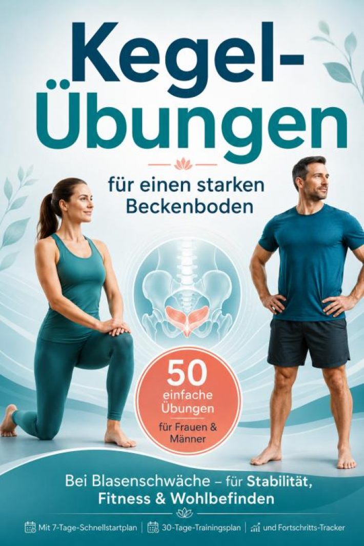 Kegel-Übungen für einen starken Beckenboden 50 einfache Übungen für Frauen & Männer – bei Blasenschwäche, für Stabilität, Fitness & Wohlbefinden