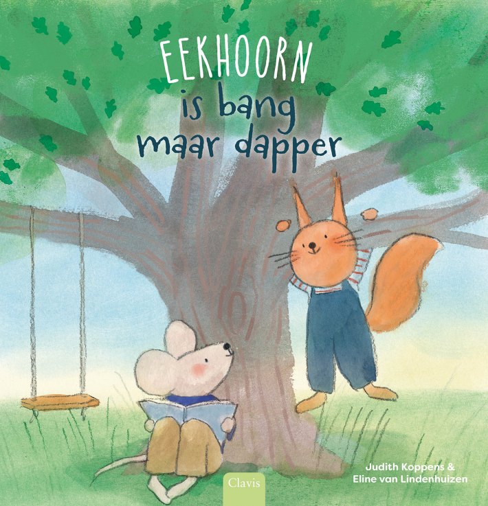 Eekhoorn is bang maar dapper Eekhoorn is bang maar dapper