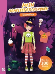 Mijn aankleedstickerboek: Griezelfeest