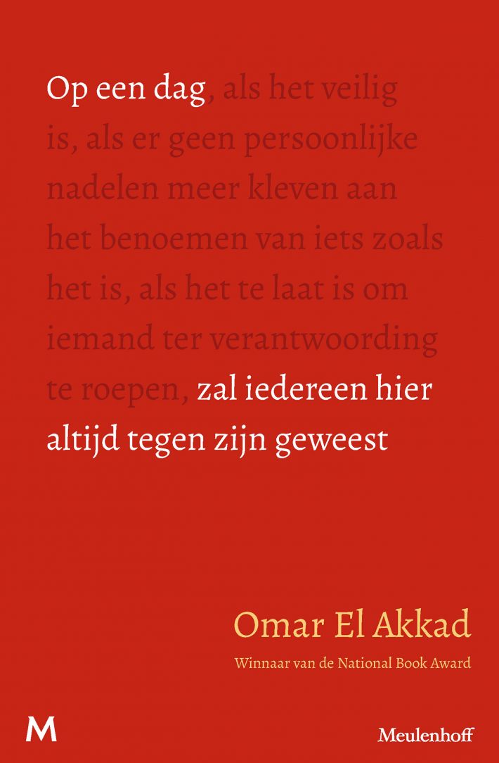 Op een dag zal iedereen hier altijd tegen zijn geweest • Op een dag zal iedereen hier altijd tegen zijn geweest Op een dag zal iedereen hier altijd tegen zijn geweest • Op een dag zal iedereen hier altijd tegen zijn geweest