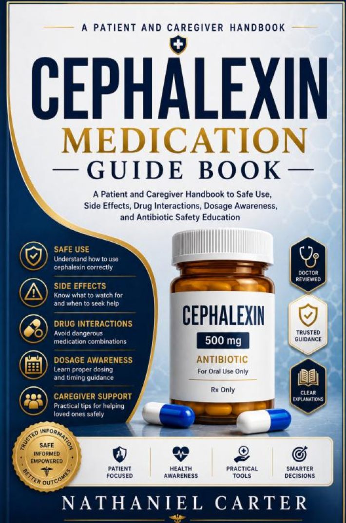 Cephalexin Medication Guide Book