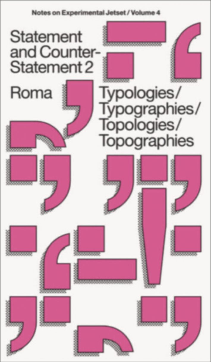 Statement and Counter-Statement 2: Typologies/Typographies/Topologies/Topographies Statement and Counter-Statement 2: Typologies/Typographies/Topologies/Topographies