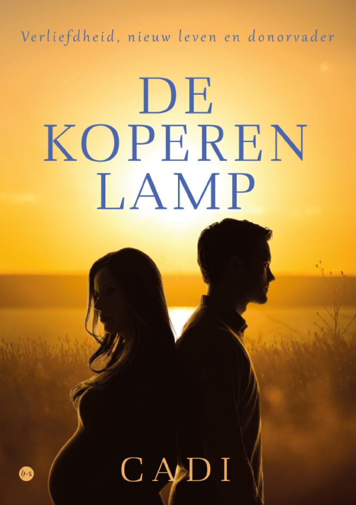 De koperen lamp