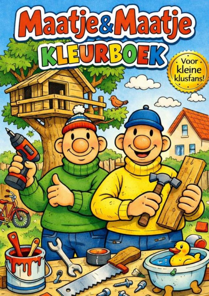 Maatje & Maatje kleurboek.
