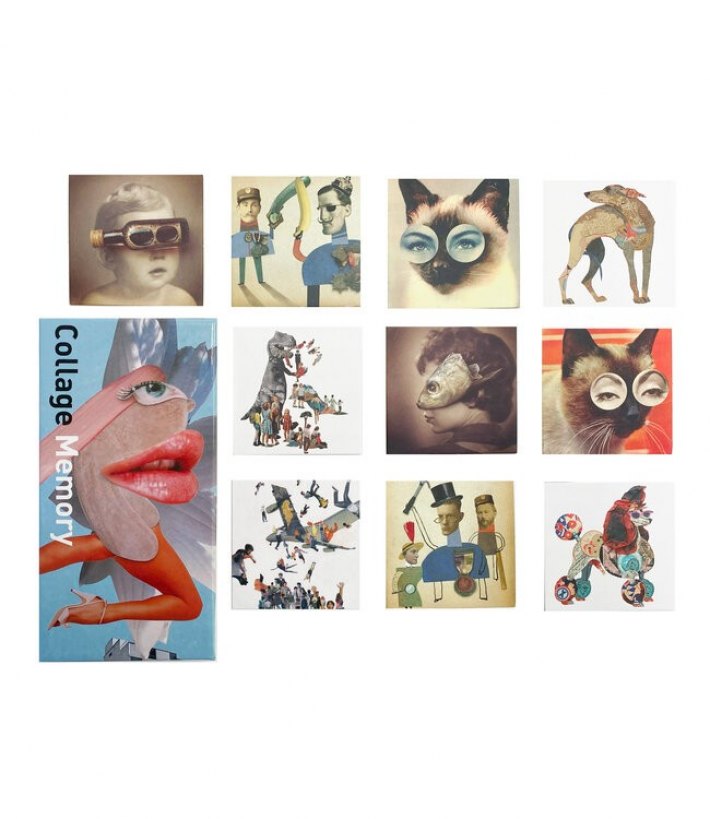 Collage memory game