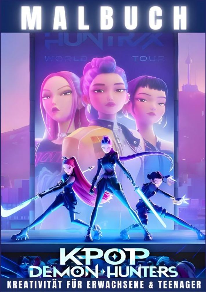 Kpop Demon Hunters Malbuch