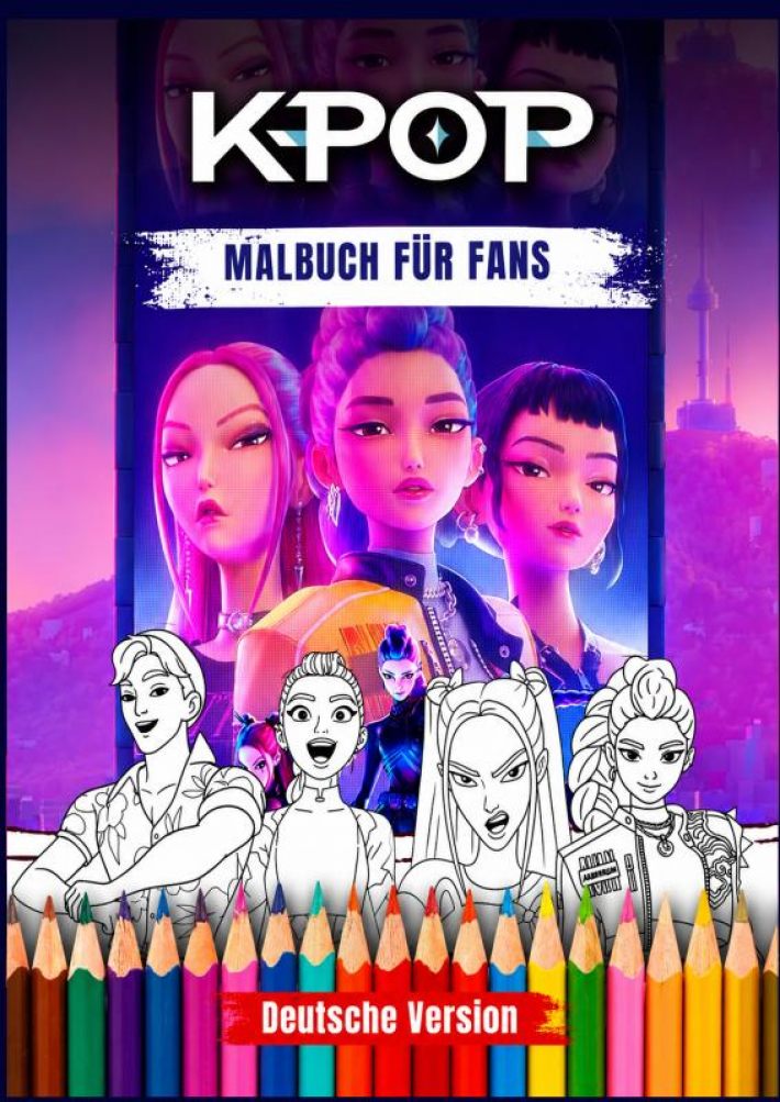 kpop malbuch