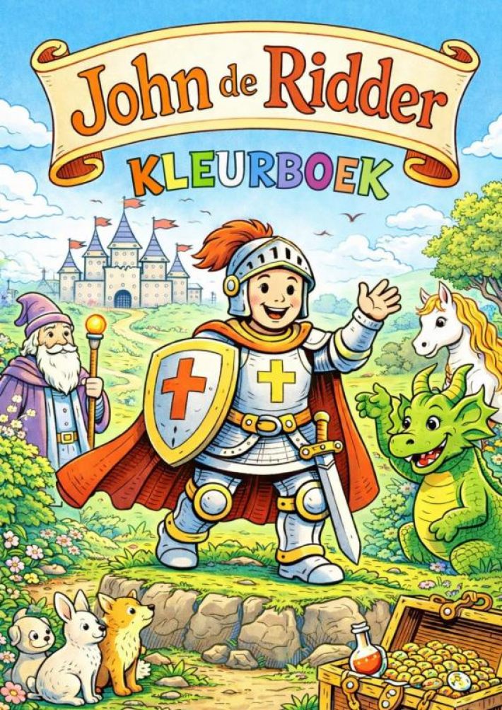 Kleurboek, John de ridder.