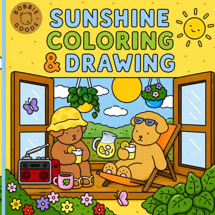 Bobbie Goods Sunshine Coloring Book