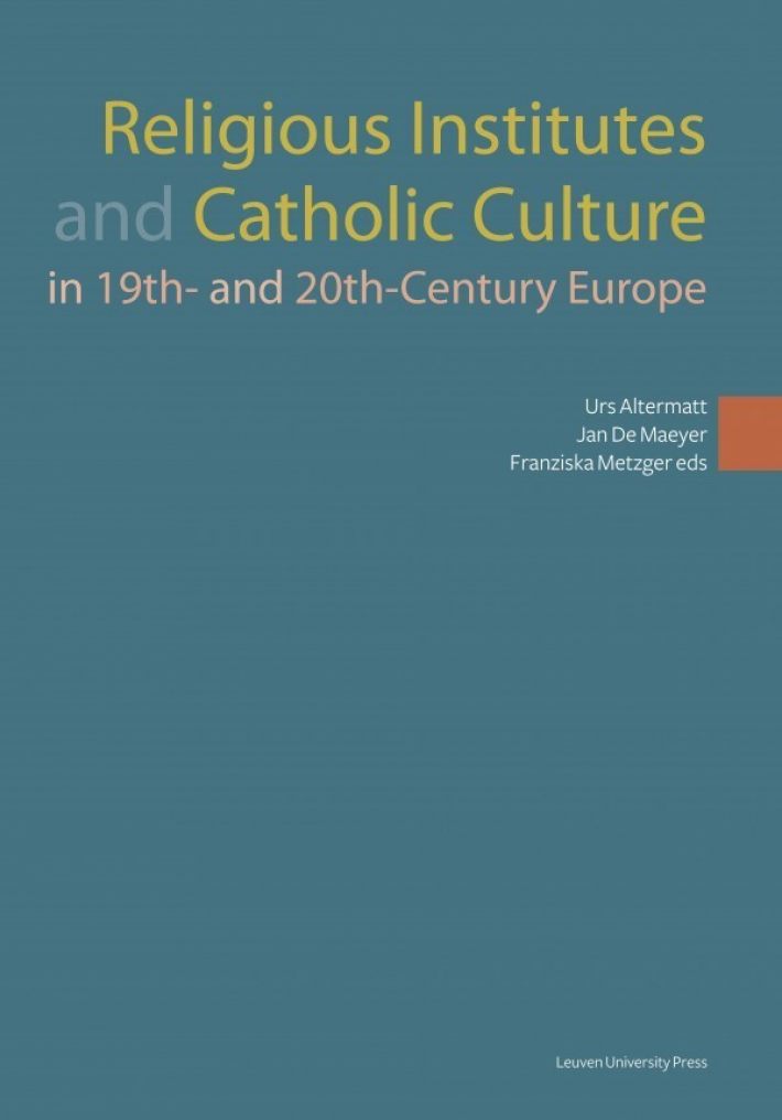 Religious institutes and catholic culture