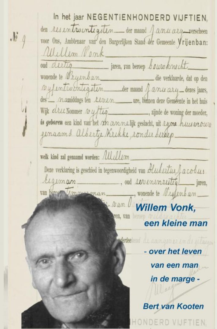 Willem Vonk, een kleine man