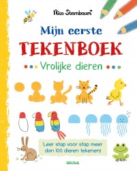 Mijn eerste tekenboek Vrolijke dieren (vanaf 4 jaar)