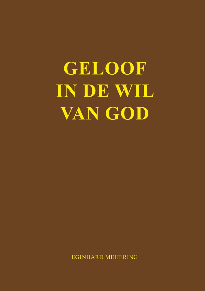 Geloof in de wil van God