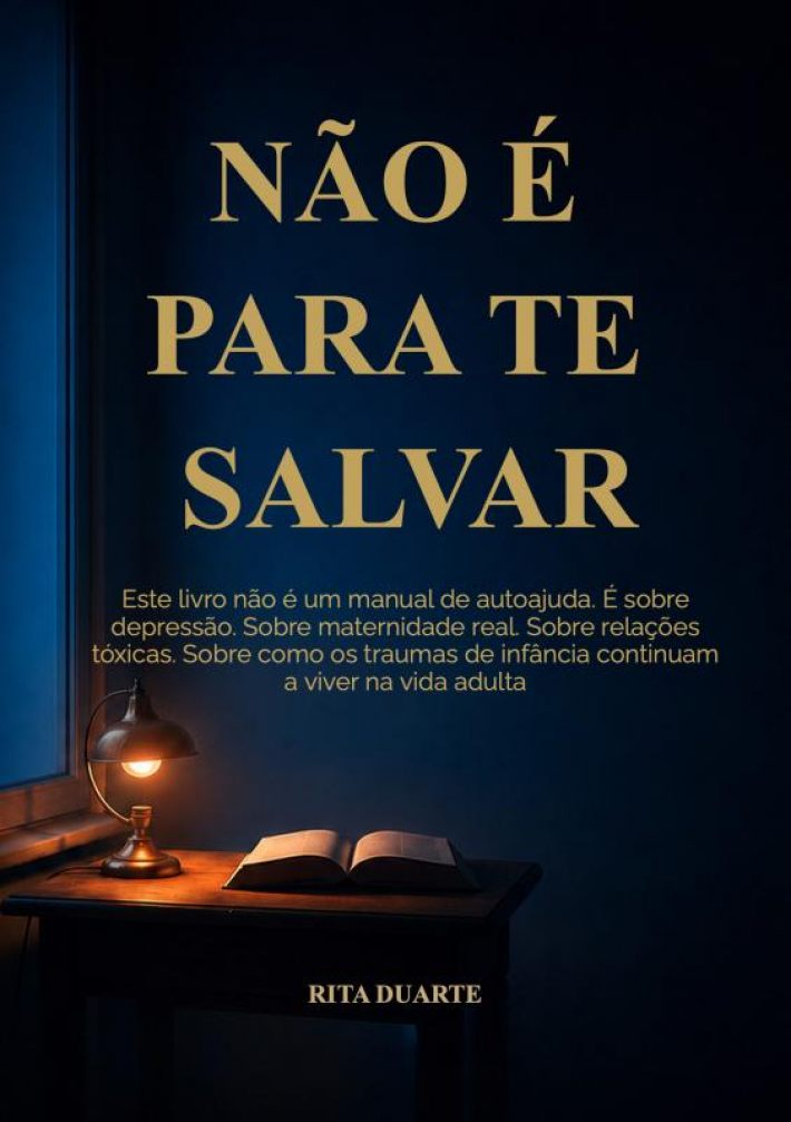 NÃO É PARA TE SALVAR NÃO É PARA TE SALVAR