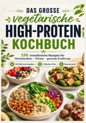 Das vegetarische High-Protein-Kochbuch Eiweißreiche Rezepte für Muskelaufbau, Fitness & gesunde Ernährung