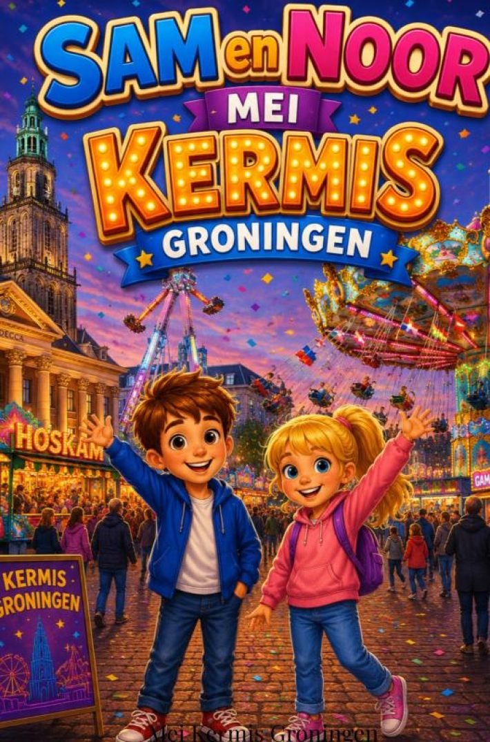 Sam en Noor mei Kermis Groningen