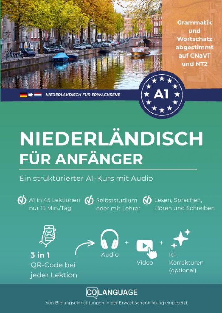 Niederländisch für Anfänger – Ein strukturierter A1-Kurs mit Audio