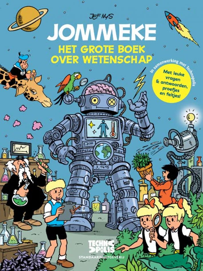 Jommeke Het grote boek over de wetenschap
