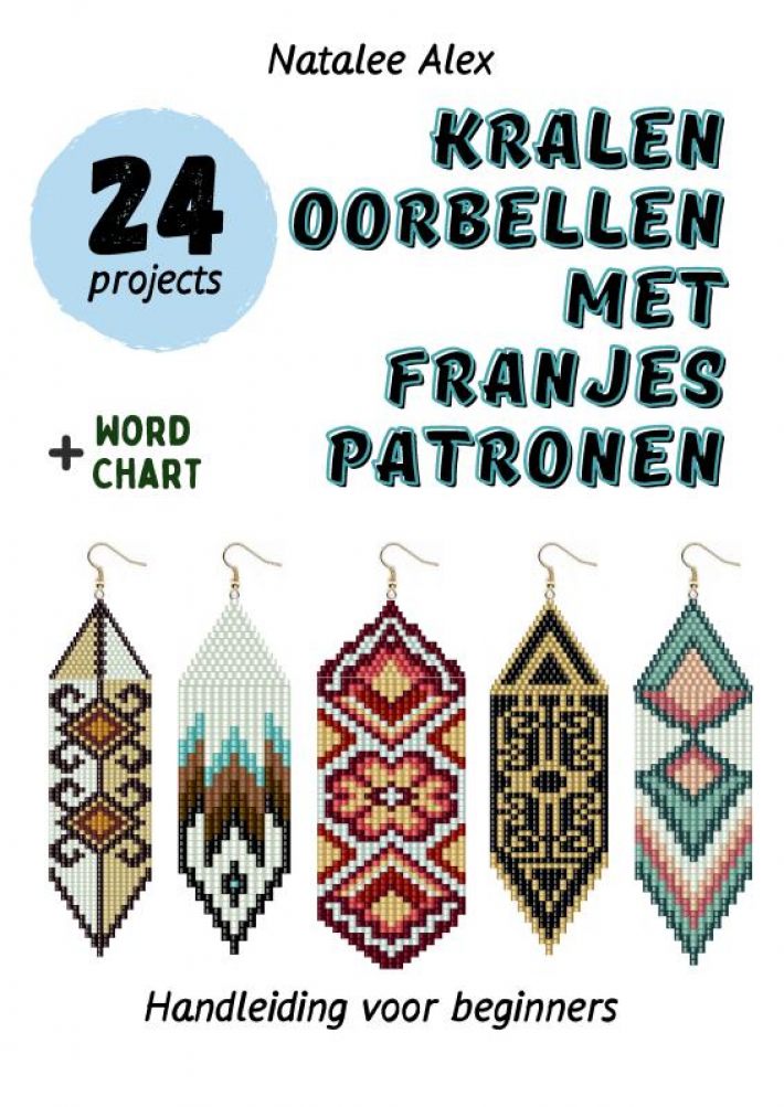 Kralen Oorbellen met Franjes Patronen